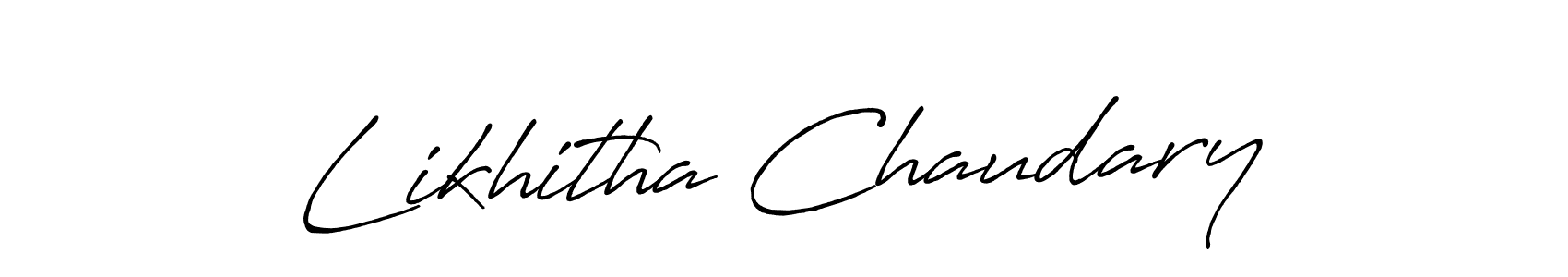 You can use this online signature creator to create a handwritten signature for the name Likhitha Chaudary. This is the best online autograph maker. Likhitha Chaudary signature style 7 images and pictures png