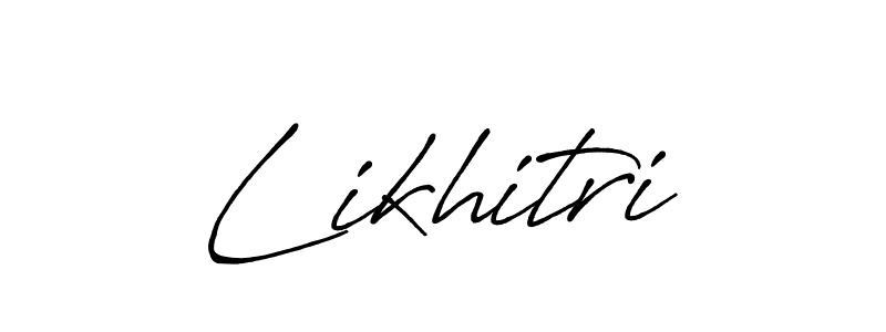 Here are the top 10 professional signature styles for the name Likhitri. These are the best autograph styles you can use for your name. Likhitri signature style 7 images and pictures png