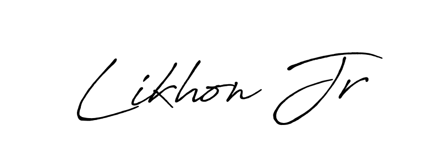 Also You can easily find your signature by using the search form. We will create Likhon Jr name handwritten signature images for you free of cost using Antro_Vectra_Bolder sign style. Likhon Jr signature style 7 images and pictures png