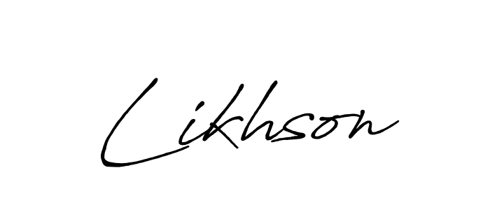 Here are the top 10 professional signature styles for the name Likhson. These are the best autograph styles you can use for your name. Likhson signature style 7 images and pictures png