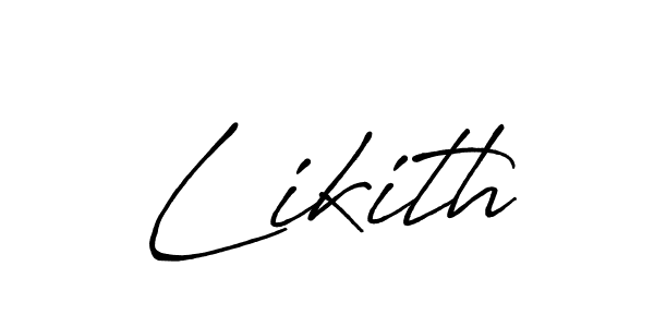 It looks lik you need a new signature style for name Likith. Design unique handwritten (Antro_Vectra_Bolder) signature with our free signature maker in just a few clicks. Likith signature style 7 images and pictures png