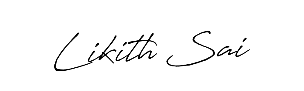 Once you've used our free online signature maker to create your best signature Antro_Vectra_Bolder style, it's time to enjoy all of the benefits that Likith Sai name signing documents. Likith Sai signature style 7 images and pictures png