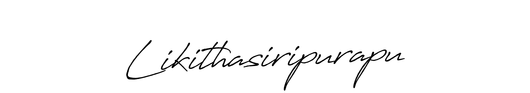 Once you've used our free online signature maker to create your best signature Antro_Vectra_Bolder style, it's time to enjoy all of the benefits that Likithasiripurapu name signing documents. Likithasiripurapu signature style 7 images and pictures png