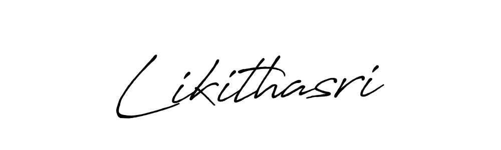 How to Draw Likithasri signature style? Antro_Vectra_Bolder is a latest design signature styles for name Likithasri. Likithasri signature style 7 images and pictures png