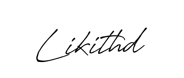 It looks lik you need a new signature style for name Likithd. Design unique handwritten (Antro_Vectra_Bolder) signature with our free signature maker in just a few clicks. Likithd signature style 7 images and pictures png