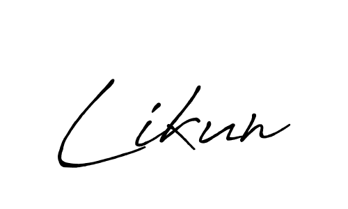 You can use this online signature creator to create a handwritten signature for the name Likun. This is the best online autograph maker. Likun signature style 7 images and pictures png