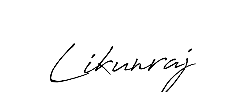 if you are searching for the best signature style for your name Likunraj. so please give up your signature search. here we have designed multiple signature styles  using Antro_Vectra_Bolder. Likunraj signature style 7 images and pictures png