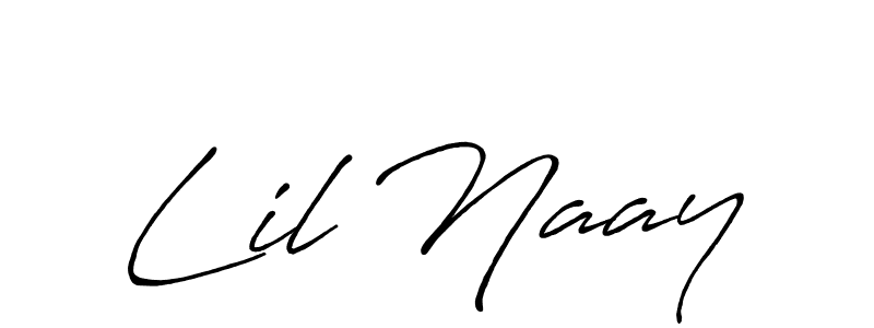 Antro_Vectra_Bolder is a professional signature style that is perfect for those who want to add a touch of class to their signature. It is also a great choice for those who want to make their signature more unique. Get Lil Naay name to fancy signature for free. Lil Naay signature style 7 images and pictures png
