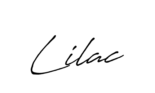 Lilac stylish signature style. Best Handwritten Sign (Antro_Vectra_Bolder) for my name. Handwritten Signature Collection Ideas for my name Lilac. Lilac signature style 7 images and pictures png