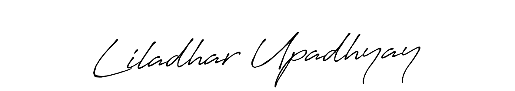 Also we have Liladhar Upadhyay name is the best signature style. Create professional handwritten signature collection using Antro_Vectra_Bolder autograph style. Liladhar Upadhyay signature style 7 images and pictures png