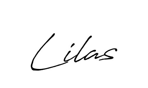 Design your own signature with our free online signature maker. With this signature software, you can create a handwritten (Antro_Vectra_Bolder) signature for name Lilas. Lilas signature style 7 images and pictures png