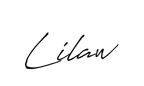 Lilaw stylish signature style. Best Handwritten Sign (Antro_Vectra_Bolder) for my name. Handwritten Signature Collection Ideas for my name Lilaw. Lilaw signature style 7 images and pictures png
