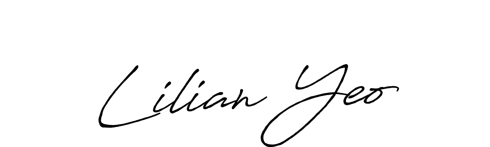 Make a short Lilian Yeo signature style. Manage your documents anywhere anytime using Antro_Vectra_Bolder. Create and add eSignatures, submit forms, share and send files easily. Lilian Yeo signature style 7 images and pictures png