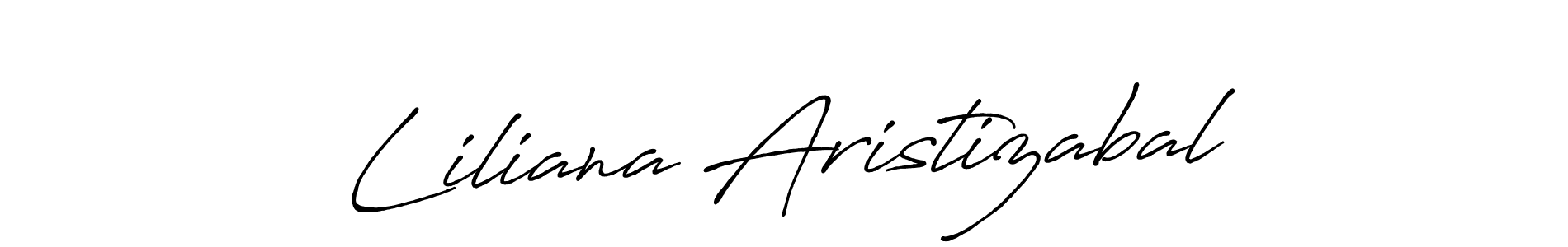 Best and Professional Signature Style for Liliana Aristizabal. Antro_Vectra_Bolder Best Signature Style Collection. Liliana Aristizabal signature style 7 images and pictures png