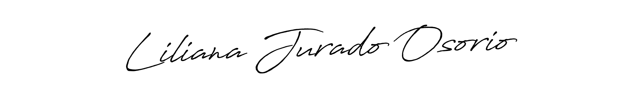 You should practise on your own different ways (Antro_Vectra_Bolder) to write your name (Liliana Jurado Osorio) in signature. don't let someone else do it for you. Liliana Jurado Osorio signature style 7 images and pictures png
