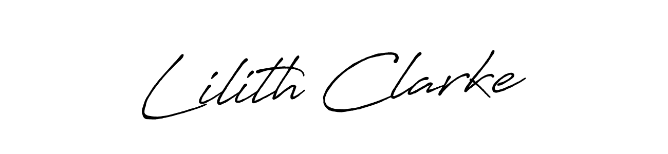 You can use this online signature creator to create a handwritten signature for the name Lilith Clarke. This is the best online autograph maker. Lilith Clarke signature style 7 images and pictures png