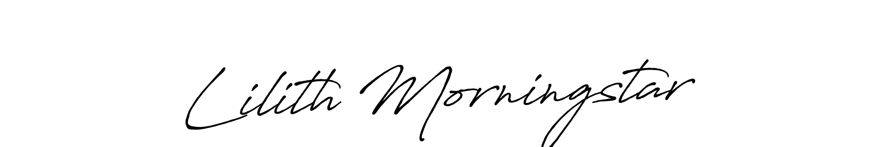 Also we have Lilith Morningstar name is the best signature style. Create professional handwritten signature collection using Antro_Vectra_Bolder autograph style. Lilith Morningstar signature style 7 images and pictures png