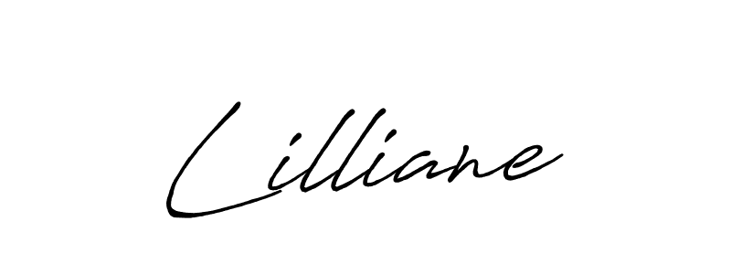 if you are searching for the best signature style for your name Lilliane. so please give up your signature search. here we have designed multiple signature styles  using Antro_Vectra_Bolder. Lilliane signature style 7 images and pictures png