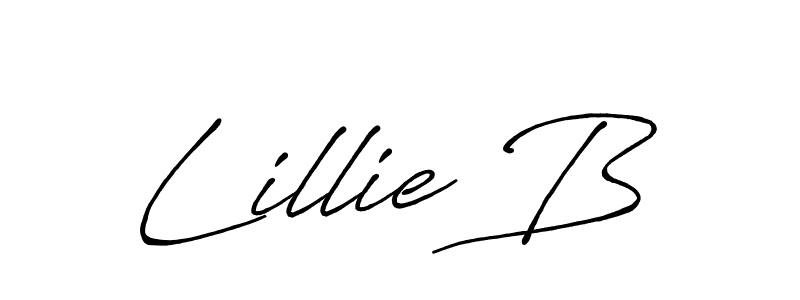 Make a short Lillie B signature style. Manage your documents anywhere anytime using Antro_Vectra_Bolder. Create and add eSignatures, submit forms, share and send files easily. Lillie B signature style 7 images and pictures png