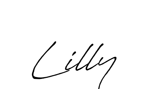 Make a beautiful signature design for name Lilly. Use this online signature maker to create a handwritten signature for free. Lilly signature style 7 images and pictures png