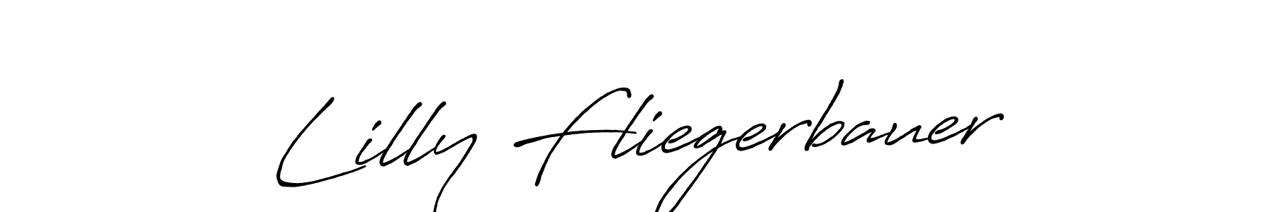 How to make Lilly Fliegerbauer signature? Antro_Vectra_Bolder is a professional autograph style. Create handwritten signature for Lilly Fliegerbauer name. Lilly Fliegerbauer signature style 7 images and pictures png