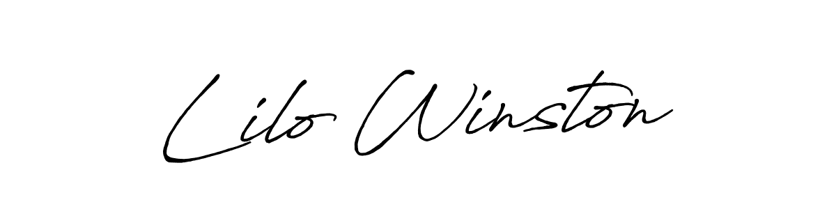 This is the best signature style for the Lilo Winston name. Also you like these signature font (Antro_Vectra_Bolder). Mix name signature. Lilo Winston signature style 7 images and pictures png