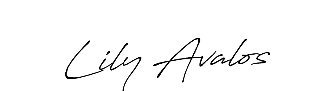 Make a beautiful signature design for name Lily Avalos. Use this online signature maker to create a handwritten signature for free. Lily Avalos signature style 7 images and pictures png