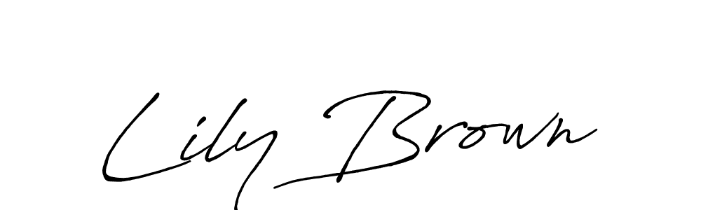 Make a short Lily Brown signature style. Manage your documents anywhere anytime using Antro_Vectra_Bolder. Create and add eSignatures, submit forms, share and send files easily. Lily Brown signature style 7 images and pictures png