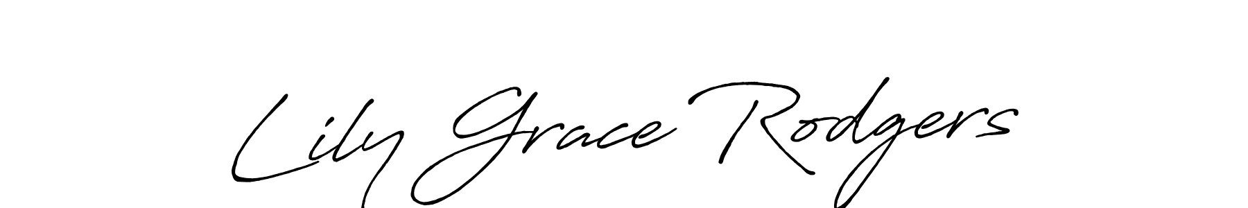 The best way (Antro_Vectra_Bolder) to make a short signature is to pick only two or three words in your name. The name Lily Grace Rodgers include a total of six letters. For converting this name. Lily Grace Rodgers signature style 7 images and pictures png