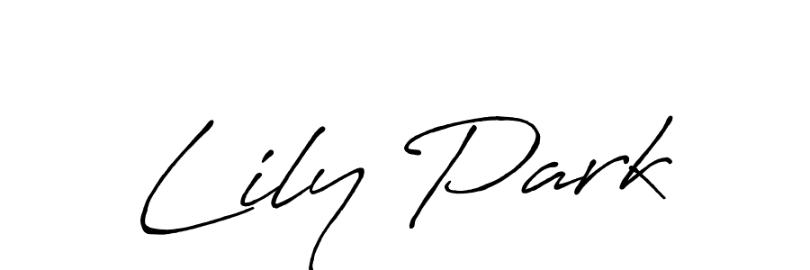 It looks lik you need a new signature style for name Lily Park. Design unique handwritten (Antro_Vectra_Bolder) signature with our free signature maker in just a few clicks. Lily Park signature style 7 images and pictures png