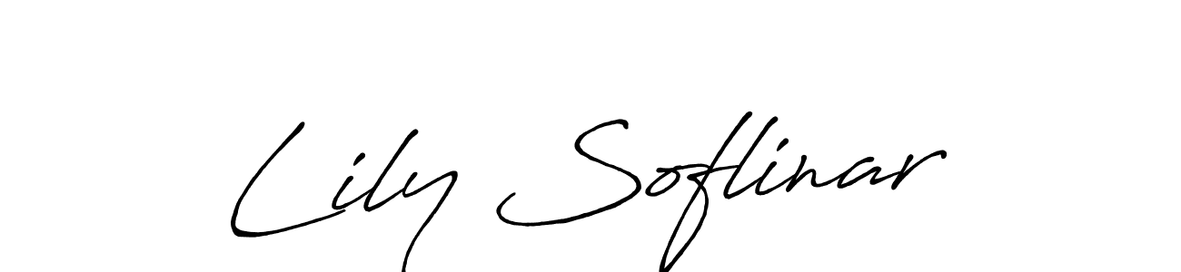 Make a short Lily Soflinar signature style. Manage your documents anywhere anytime using Antro_Vectra_Bolder. Create and add eSignatures, submit forms, share and send files easily. Lily Soflinar signature style 7 images and pictures png