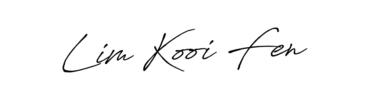 How to make Lim Kooi Fen signature? Antro_Vectra_Bolder is a professional autograph style. Create handwritten signature for Lim Kooi Fen name. Lim Kooi Fen signature style 7 images and pictures png