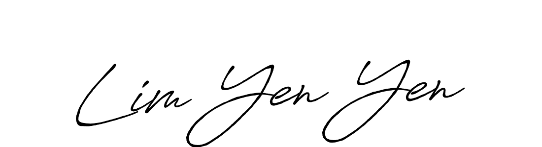 Best and Professional Signature Style for Lim Yen Yen. Antro_Vectra_Bolder Best Signature Style Collection. Lim Yen Yen signature style 7 images and pictures png