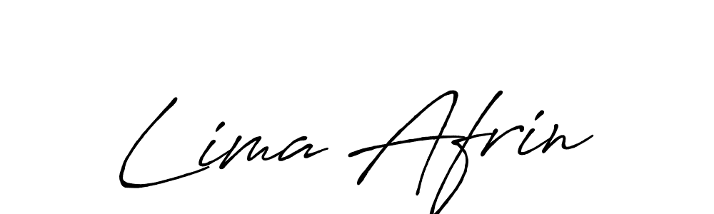 Also You can easily find your signature by using the search form. We will create Lima Afrin name handwritten signature images for you free of cost using Antro_Vectra_Bolder sign style. Lima Afrin signature style 7 images and pictures png