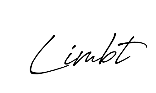 Use a signature maker to create a handwritten signature online. With this signature software, you can design (Antro_Vectra_Bolder) your own signature for name Limbt. Limbt signature style 7 images and pictures png