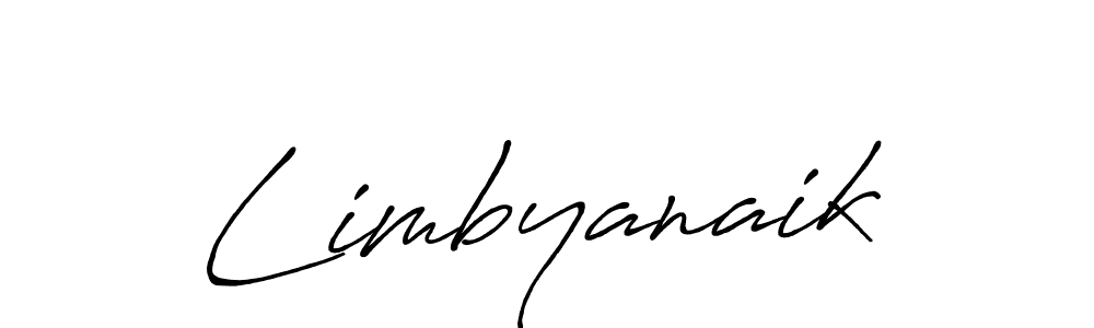 Create a beautiful signature design for name Limbyanaik. With this signature (Antro_Vectra_Bolder) fonts, you can make a handwritten signature for free. Limbyanaik signature style 7 images and pictures png