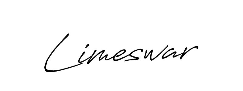 Use a signature maker to create a handwritten signature online. With this signature software, you can design (Antro_Vectra_Bolder) your own signature for name Limeswar. Limeswar signature style 7 images and pictures png