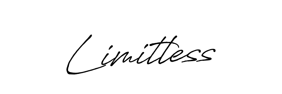 The best way (Antro_Vectra_Bolder) to make a short signature is to pick only two or three words in your name. The name Limitless include a total of six letters. For converting this name. Limitless signature style 7 images and pictures png