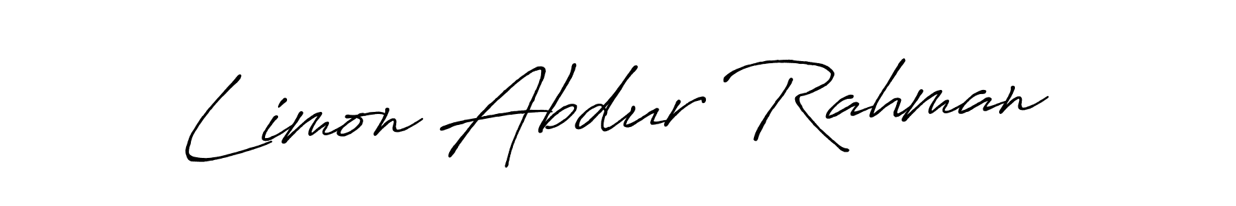 How to make Limon Abdur Rahman signature? Antro_Vectra_Bolder is a professional autograph style. Create handwritten signature for Limon Abdur Rahman name. Limon Abdur Rahman signature style 7 images and pictures png