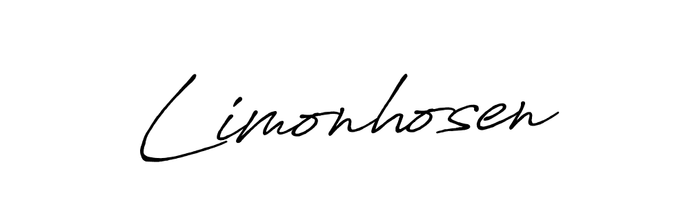 Antro_Vectra_Bolder is a professional signature style that is perfect for those who want to add a touch of class to their signature. It is also a great choice for those who want to make their signature more unique. Get Limonhosen name to fancy signature for free. Limonhosen signature style 7 images and pictures png