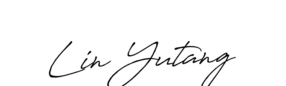 The best way (Antro_Vectra_Bolder) to make a short signature is to pick only two or three words in your name. The name Lin Yutang include a total of six letters. For converting this name. Lin Yutang signature style 7 images and pictures png