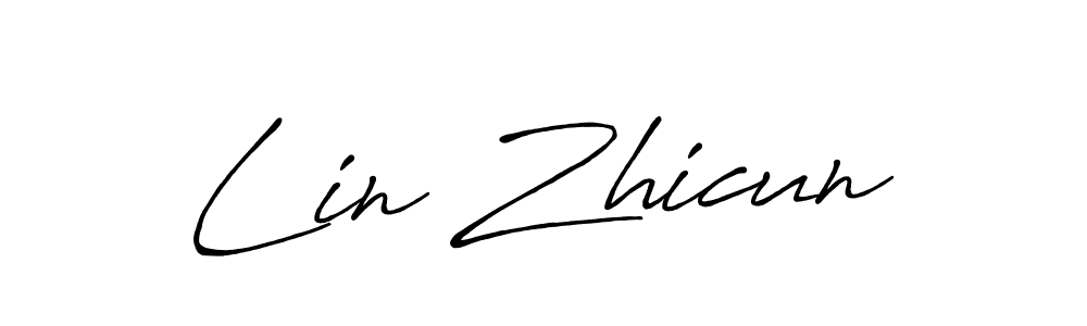 It looks lik you need a new signature style for name Lin Zhicun. Design unique handwritten (Antro_Vectra_Bolder) signature with our free signature maker in just a few clicks. Lin Zhicun signature style 7 images and pictures png