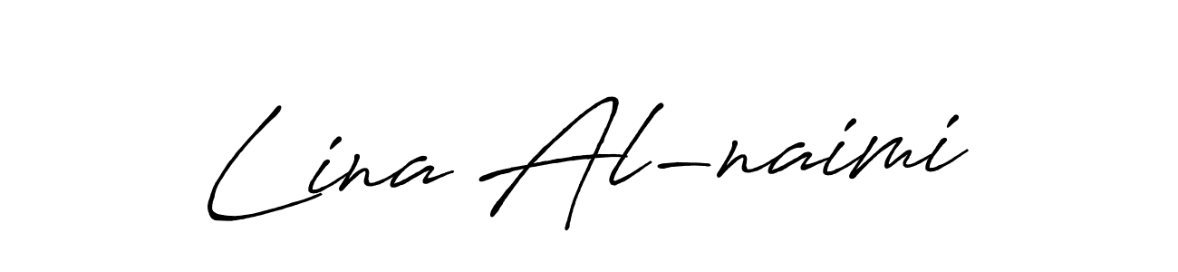 Also You can easily find your signature by using the search form. We will create Lina Al-naimi name handwritten signature images for you free of cost using Antro_Vectra_Bolder sign style. Lina Al-naimi signature style 7 images and pictures png