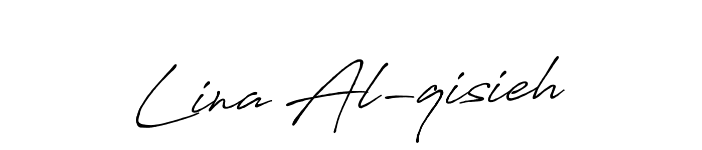 How to make Lina Al-qisieh signature? Antro_Vectra_Bolder is a professional autograph style. Create handwritten signature for Lina Al-qisieh name. Lina Al-qisieh signature style 7 images and pictures png