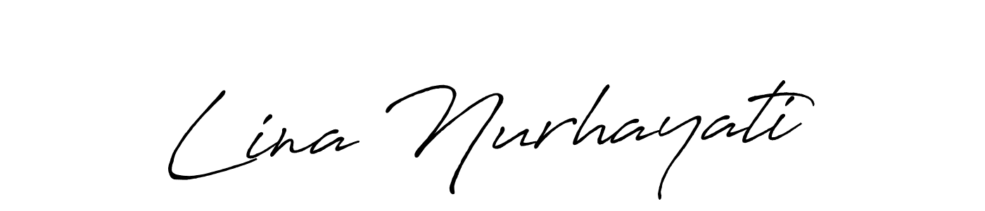 Make a beautiful signature design for name Lina Nurhayati. Use this online signature maker to create a handwritten signature for free. Lina Nurhayati signature style 7 images and pictures png