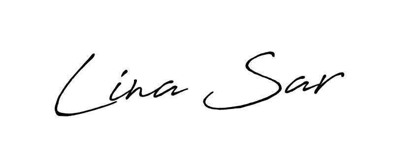 You should practise on your own different ways (Antro_Vectra_Bolder) to write your name (Lina Sar) in signature. don't let someone else do it for you. Lina Sar signature style 7 images and pictures png