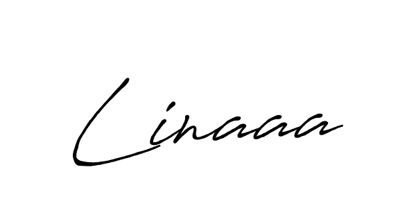 The best way (Antro_Vectra_Bolder) to make a short signature is to pick only two or three words in your name. The name Linaaa include a total of six letters. For converting this name. Linaaa signature style 7 images and pictures png