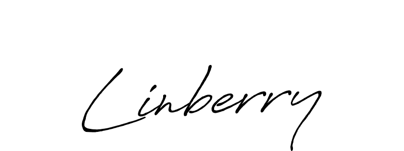 It looks lik you need a new signature style for name Linberry. Design unique handwritten (Antro_Vectra_Bolder) signature with our free signature maker in just a few clicks. Linberry signature style 7 images and pictures png