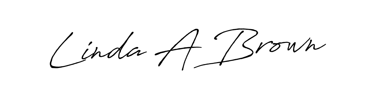 The best way (Antro_Vectra_Bolder) to make a short signature is to pick only two or three words in your name. The name Linda A Brown include a total of six letters. For converting this name. Linda A Brown signature style 7 images and pictures png