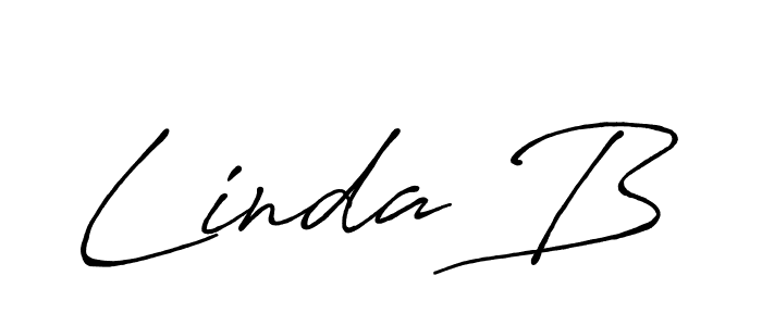 You can use this online signature creator to create a handwritten signature for the name Linda B. This is the best online autograph maker. Linda B signature style 7 images and pictures png